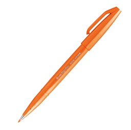 [94279] Sign Pen Brush arancio Pentel