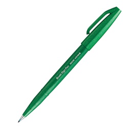 [94277] Sign Pen Brush verde Pentel