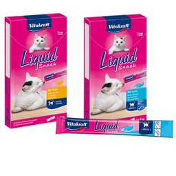 [92037] Snack Cat Liquid-Snack per gatti con Omega3 gusto salmone 90 gr