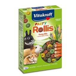 [92125] SNACKS ROLLIS PARTY PER RODITORI 500GR