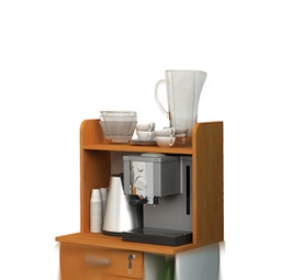 [82932] Sopralzo per Mobile Punto CaffE' 59,8x24xH50cm Bicolore - Angolo Ristoro