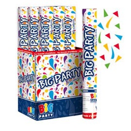 [85941] Sparacoriandoli Cannon colori assortiti gittata 8mt Big Party