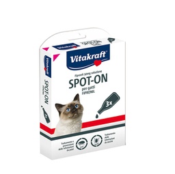 [91987] Spot On - Soluzione per infestazioni da pulci e zecche per gatti sopra a 1kg