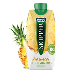 [83723] Succo Skipper gusto ANANAS BRICK 330ml Zuegg