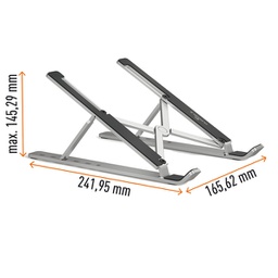 [97838] Supporto alza notebook FOLD fino a 15'' Durable