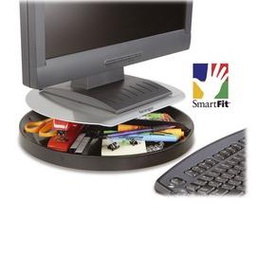 [50308] Supporto monitor Spin2 con portacessori - grigio - monitor max 18kg- Kensington