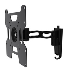 [93735] Supporto TV 17''- 37'' da muro a due snodi - nero MKC