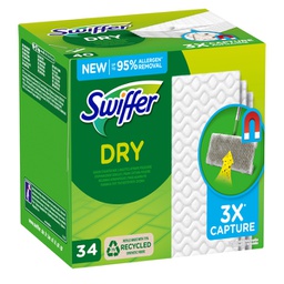 [96551] Swiffer Dry - SCATOLA 34 PANNI RICARICA USAGETTA