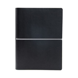 [94595] Taccuino EVO CIAK f.to 9x13cm fogli a righe copertina nero INTEMPO