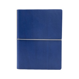 [94580] Taccuino EVO CIAK f.to 9x13cm fogli bianchi copertina blu INTEMPO