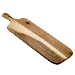 [96611] Tagliere con manico in acacia 75x20x1,6cm Leone