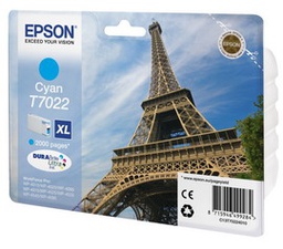 [EPST70224010] TANICA INCHIOSTRO A PIGMENTI CIANO EPSON DURABRITE ULTRA, XL
