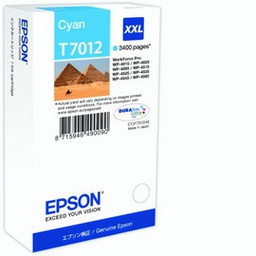 [EPST70124010] TANICA INCHIOSTRO A PIGMENTI CIANO EPSON DURABRITE ULTRA, XXL