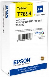 [EPST789440] TANICA INCHIOSTRO A PIGMENTI GIALLO EPSON DURABRITE ULTRA SERIE T789 XXL