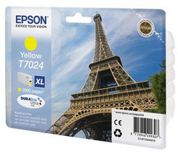 [EPST70244010] TANICA INCHIOSTRO A PIGMENTI GIALLO EPSON DURABRITE ULTRA, XL