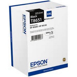 [EPST865140] TANICA INCHIOSTRO A PIGMENTI NERO EPSON DURABRITE ULTRA SERIE ULTRA T8651 XXL