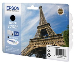 [EPST70214010] TANICA INCHIOSTRO A PIGMENTI NERO EPSON DURABRITE ULTRA, XL