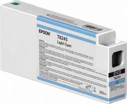 [EPST824500] TANICA INCHIOSTRO LIGHT CIANO 350 ML X PLOTTER EPSON SURECOLOR SERIES