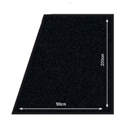 [80274] TAPPETO DA PASSERELLA 90X200CM NERO ANTISCIVOLO SECURIT