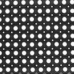 [60959] TAPPETO IN GOMMA ANTISHOCK BEST NERO 100X150CM VELCOC