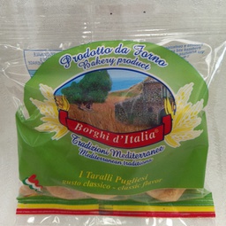 [93225] Taralli 40gr gusto classico Borghi d'Italia