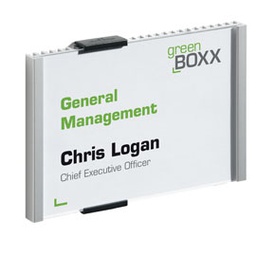 [61388] TARGA FUORIPORTA 14,9X10,6CM INFO SIGN DURABLE