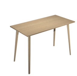 [92488] Tavolo alto 120x80xH105cm Rovere/Rovere Woody