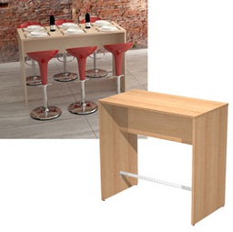 [82928] Tavolo alto 160x70xH105cm Faggio Ristoro