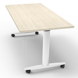 [82894] Tavolo multifunzione c/ruote 140x80xH73,7cm Rovere - Taxi