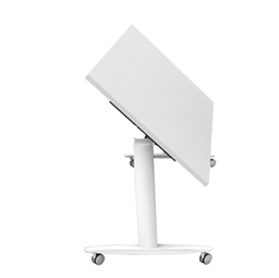 [82895] Tavolo multifunzione c/ruote 160x80xH73,7cm Bianco - Taxi