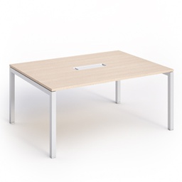 [79925] TAVOLO RIUNIONI 6 Posti 160X120xH74,4cm ROVERE - AGORA'