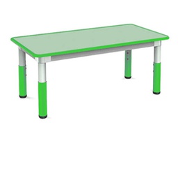 [85988] Tavolo telescopico 120x60x46cm H46/58cm verde CWR