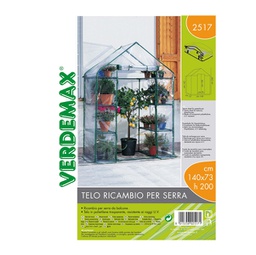 [93382] Telo di ricambio per serra Ibiscus a 8 ripiani