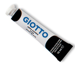 [36136] TEMPERA GIOTTO TUBO 4 (12ML NERO 24