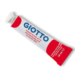 [36120] TEMPERA GIOTTO TUBO 4 (12ML ROSSO SCARLATTO 08