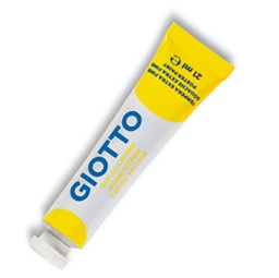 [51885] TEMPERA GIOTTO TUBO 7 (21ML GIALLO LIMONE 03