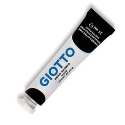 [36143] TEMPERA GIOTTO TUBO 7 (21ML NERO 24