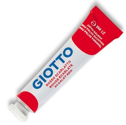 [36139] TEMPERA GIOTTO TUBO 7 (21ML) ROSSO SCARLATTO 08