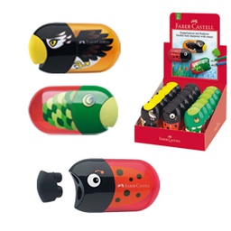 [77111] TEMPERAMATITE ANIMALS CON SERBATOIO E GOMMA ASSORTITI