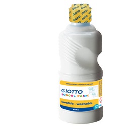 [64460] TEMPERA PRONTA 250ML lavabile GIOTTO BIANCO
