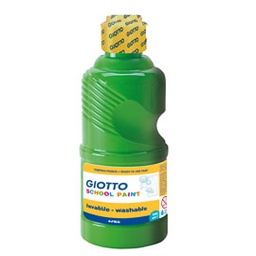 [64464] TEMPERA PRONTA 250ML lavabile GIOTTO VERDE