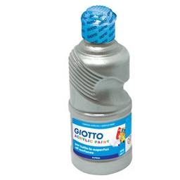 [64468] TEMPERA PRONTA ACRILICA GIOTTO 250ML ARGENTO