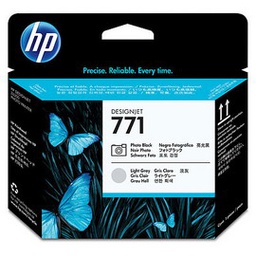 [HPCE020A] TESTINA DI STAMPA DESIGNJET HP 771 NERO FOTOGRAFICO GRIGIO CHIARO