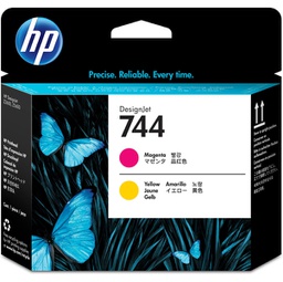 [HPF9J87A] TESTINA DI STAMPA MAGENTA /GIALLO DESIGNJET HP 744