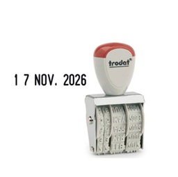 [80511] Timbro 1020 manuale DATARIO 5mm TRODAT