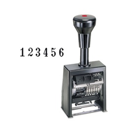 [38146] Timbro numeratore autoinchiostrante automatico B6K 6colonne 4,5mm REINER