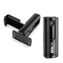 [80454] Timbro Pocket Stamp Plus 30 18x47mm 5righe autoinchiostrante nero COLOP