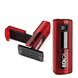 [80456] Timbro Pocket Stamp Plus 30 18x47mm 5righe autoinchiostrante rosso COLOP