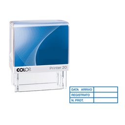 [48018] Timbro Printer 20/L G7 autoinchiostrante 14x38mm ''DATA ARRIVO...'' COLOP