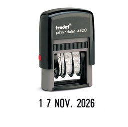 [45313] Timbro Printy Eco 4820 4mm DATARIO autoinchiostrante TRODAT